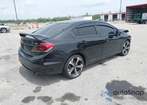 2015 Honda Civic Si из США, поврежденный, VIN 2HGFB6E52FH708459